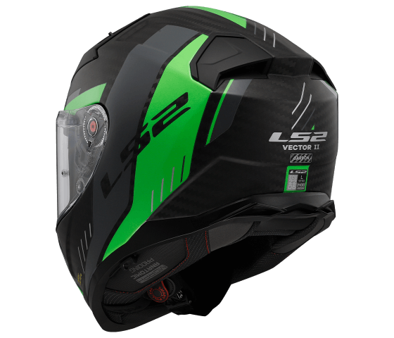 FF811 Vector II Carbon GRID Matt Fluo Green